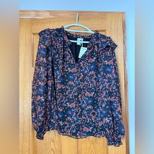 NWT Joie Floral Blouse